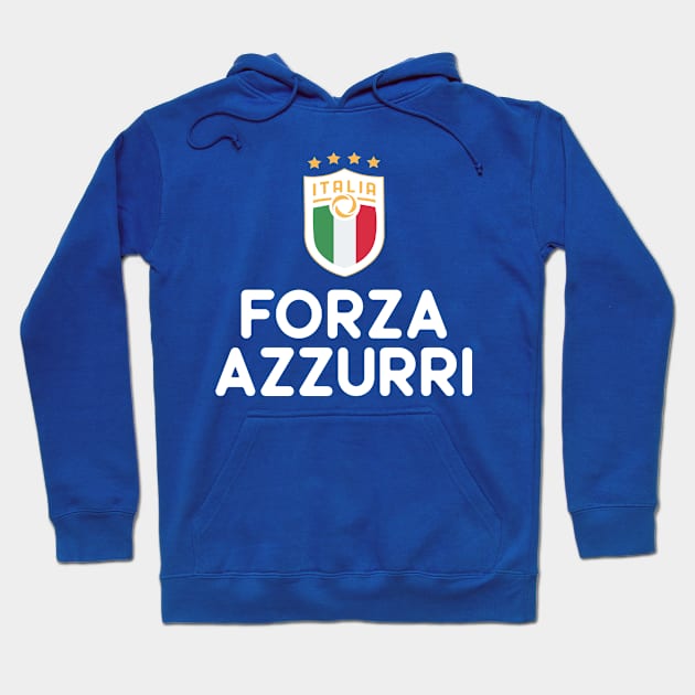 Forza Azzurri 2021 Champions Hoodie by mo designs 95